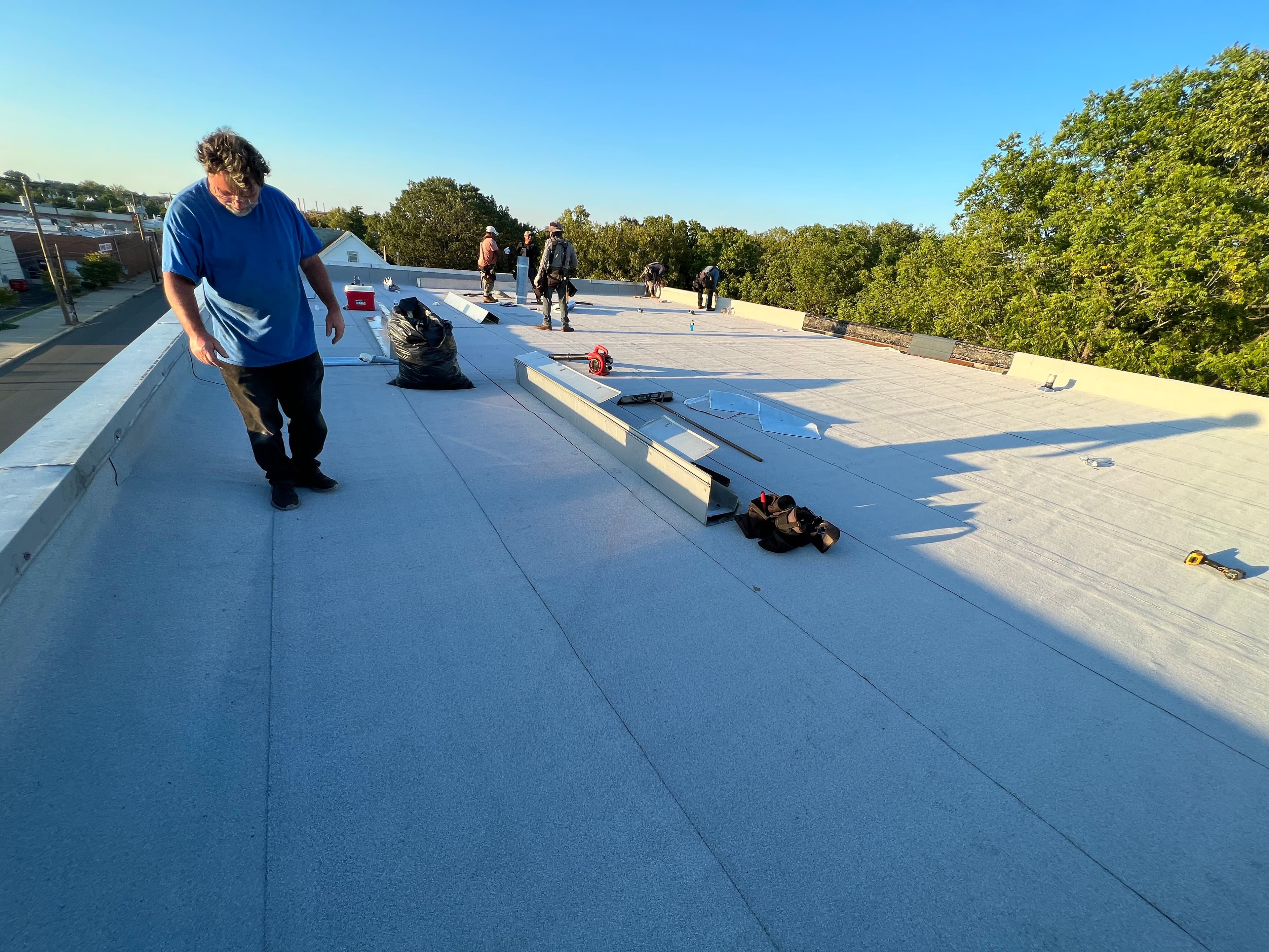 TPO flat roof installation NJ