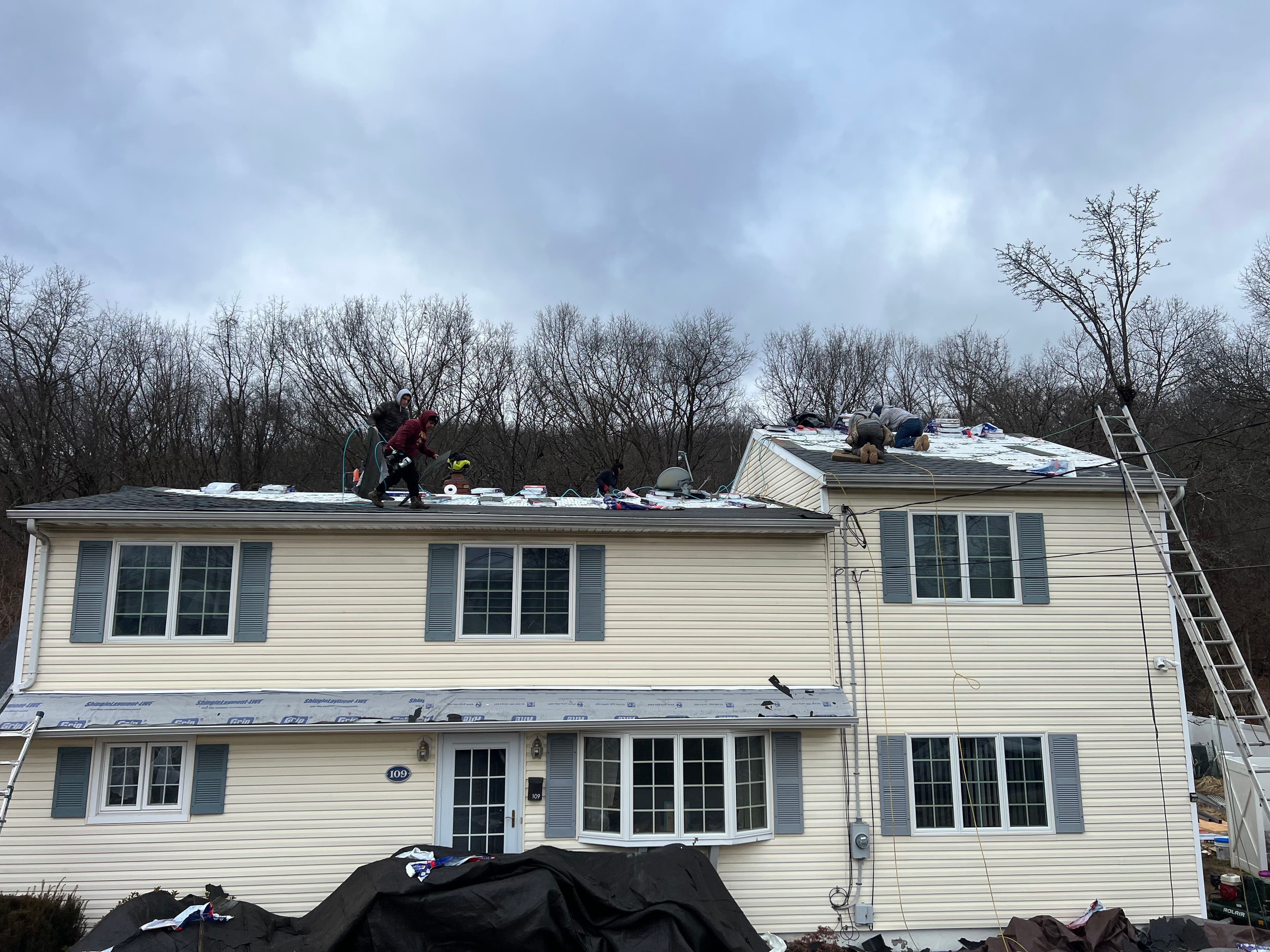 Full residential roof replacement New Jersey