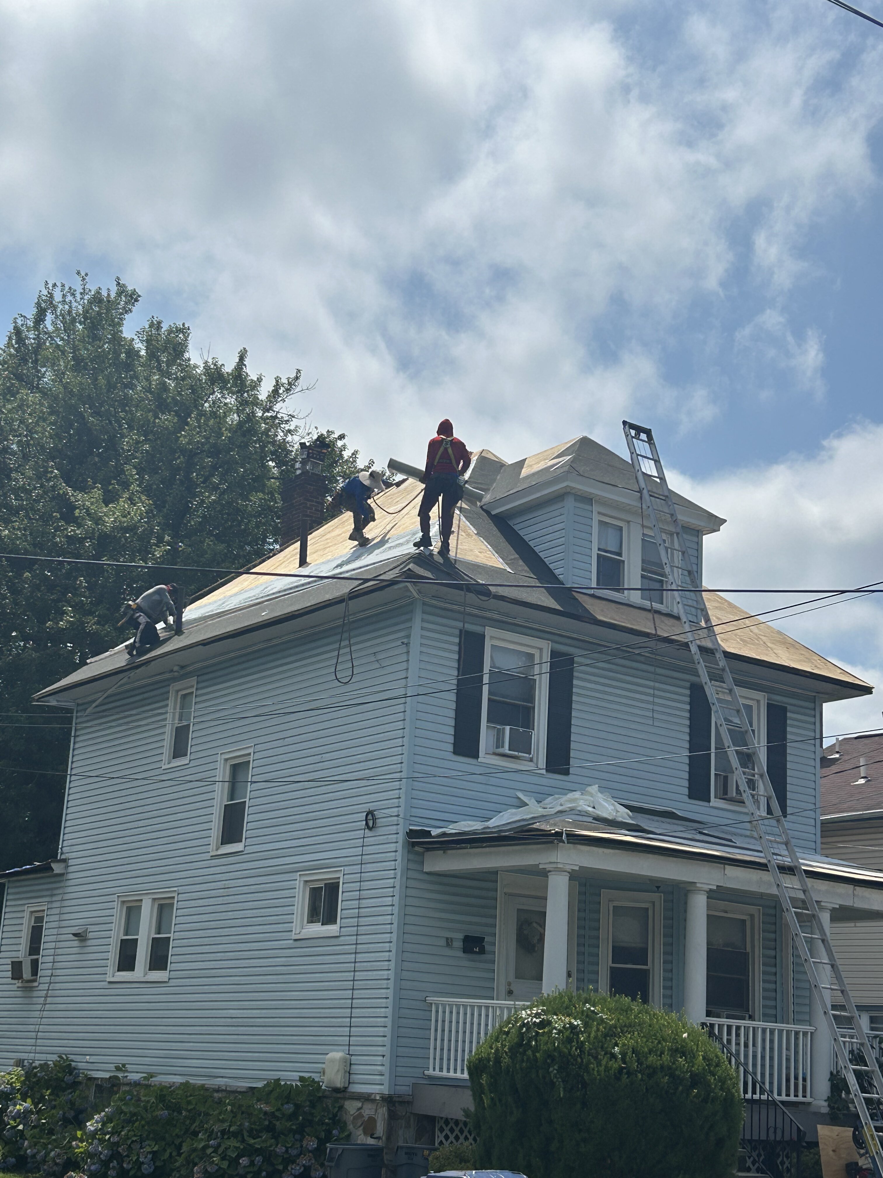 Roofing Installation in Progress